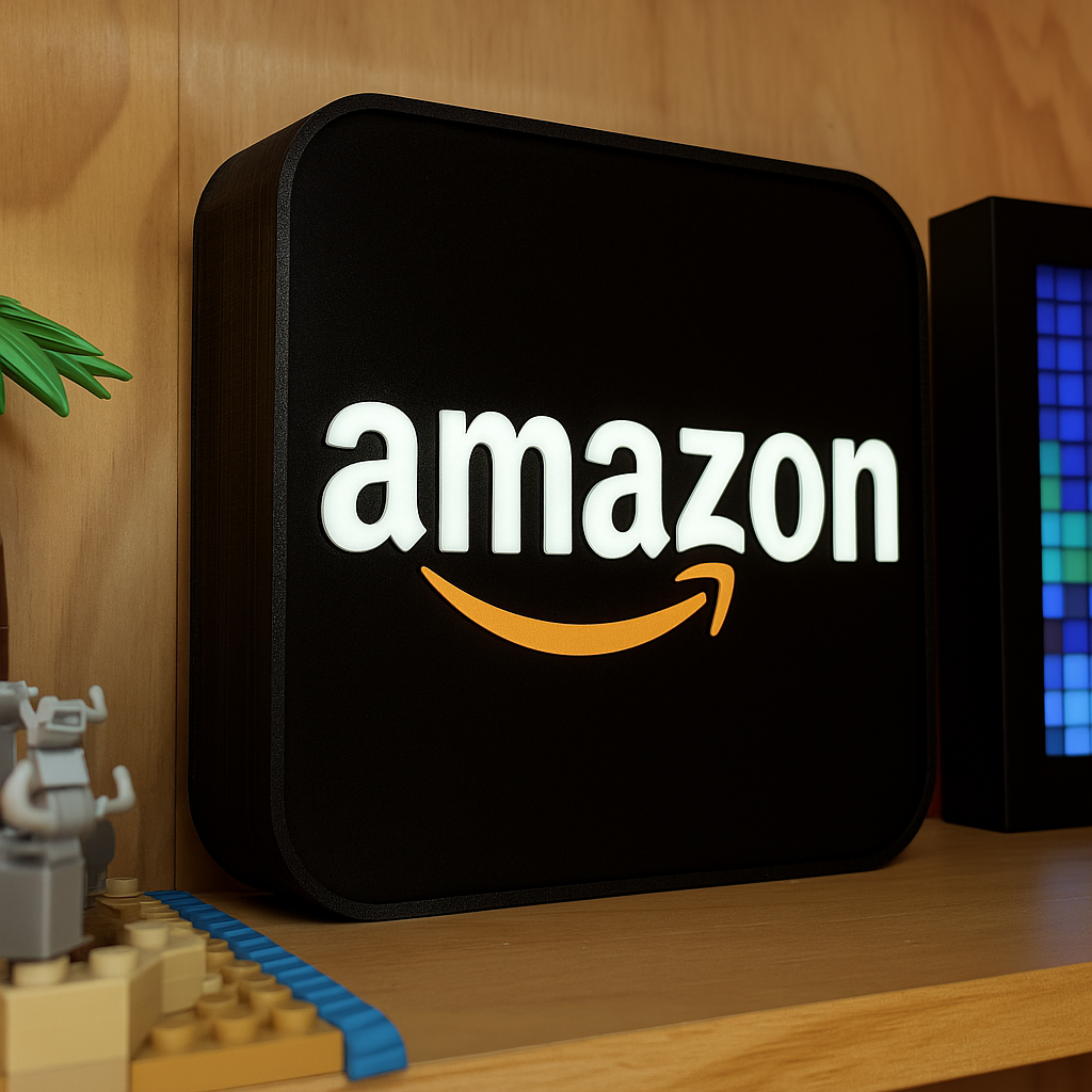 Amazon 3D LED Logo Light Box