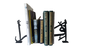 Arabic Calligraphy Bookends – “اقرأ” & “العلم” Design