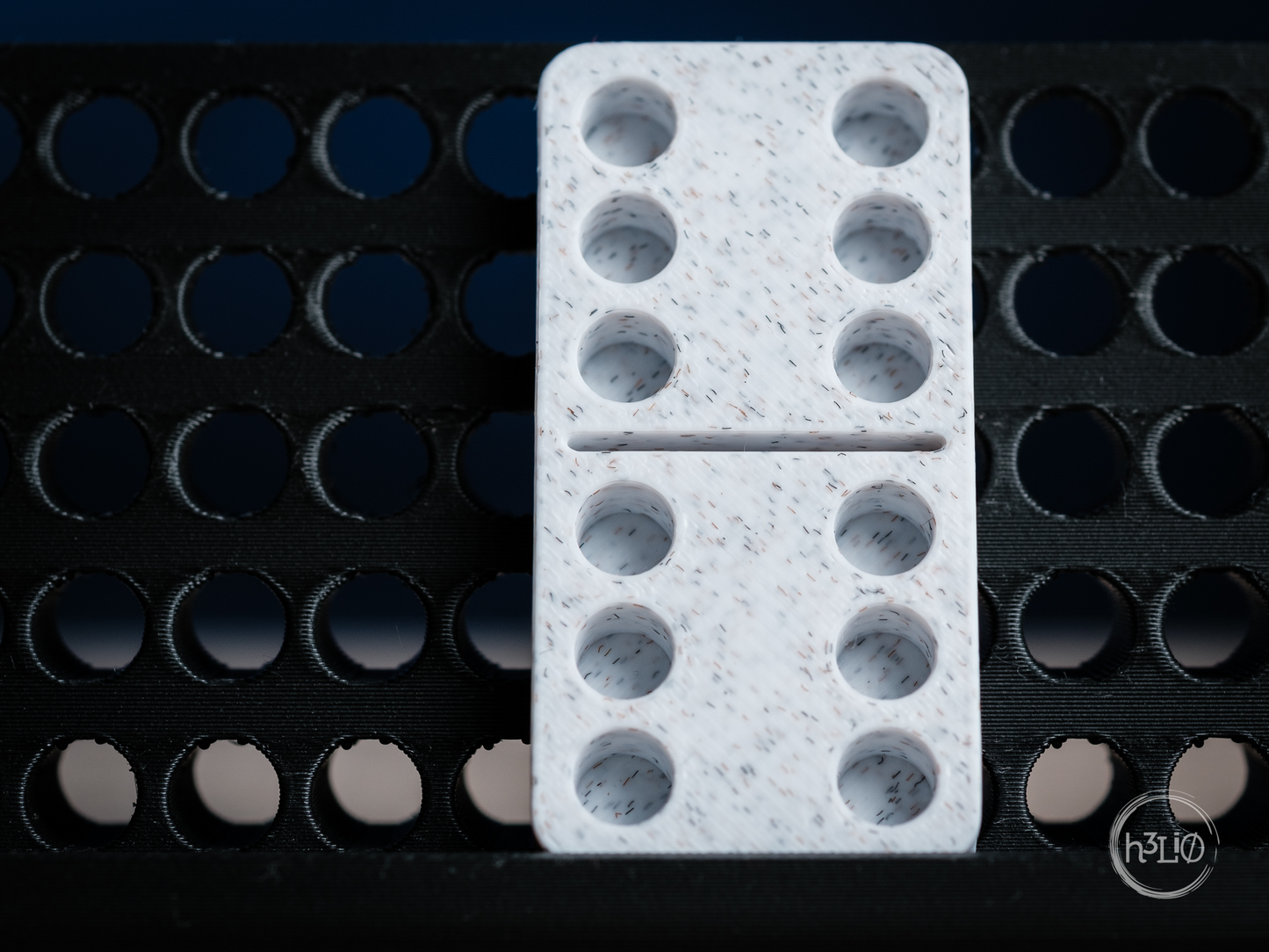 3D Printed Domino Set with Holder & Case – Premium Modern Design