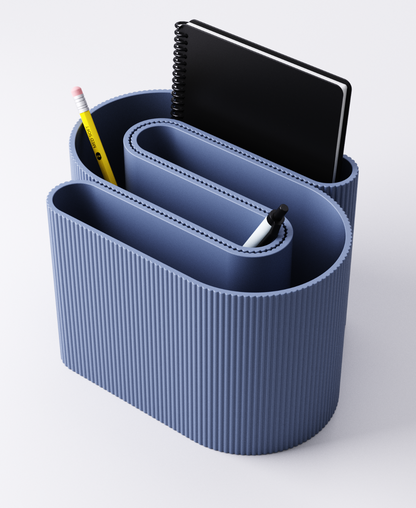 3D Printed Interlocking Organizer – Modern Desk Storage