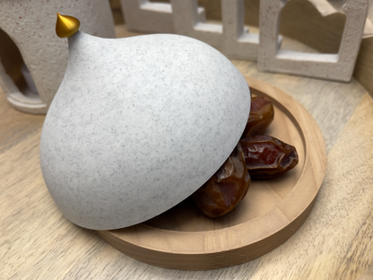 Ramadan Dome Date Bowl – 3D Printed Decorative Serving Dish